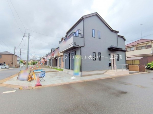 桶川市坂田東、新築一戸建ての画像です