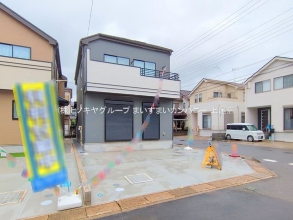 桶川市坂田東、新築一戸建ての画像です