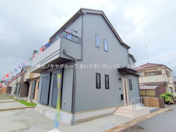 桶川市坂田東、新築一戸建ての画像です