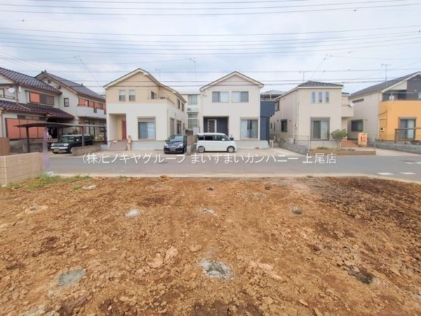 桶川市坂田東、新築一戸建ての画像です