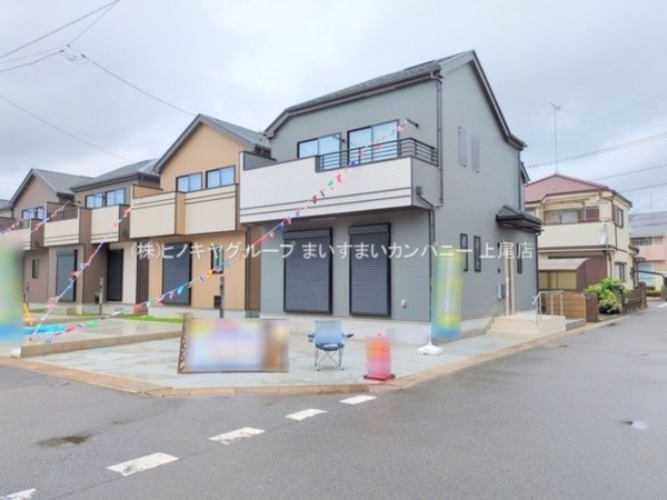 桶川市坂田東、新築一戸建ての画像です