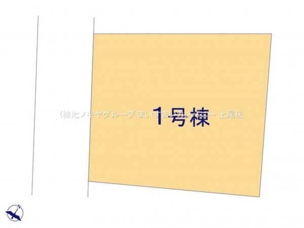 上尾市大字上、新築一戸建ての画像です