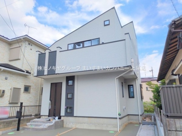 上尾市大字瓦葺、新築一戸建ての画像です