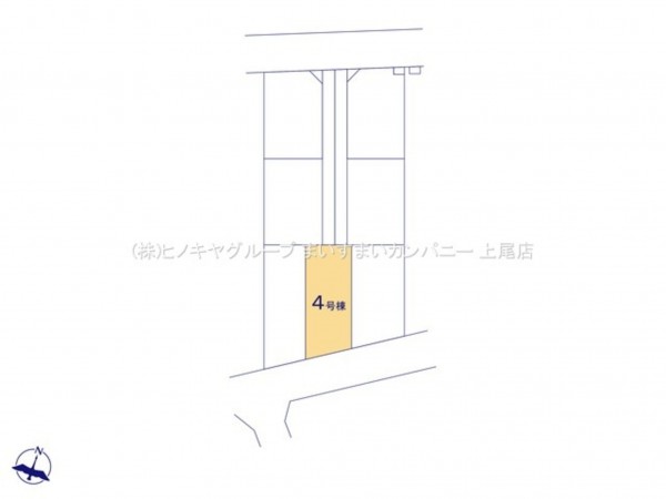 上尾市小泉、新築一戸建ての画像です