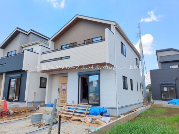上尾市小泉、新築一戸建ての画像です