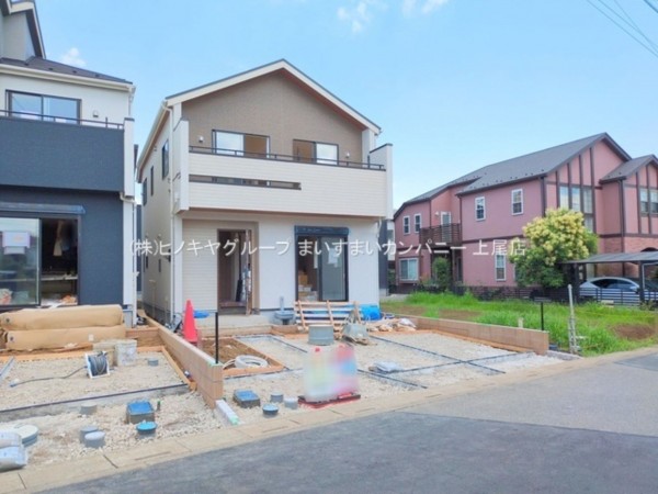 上尾市小泉、新築一戸建ての画像です