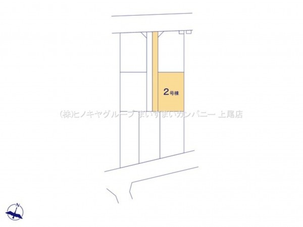上尾市小泉、新築一戸建ての画像です