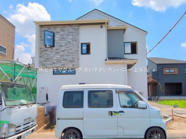 上尾市小泉、新築一戸建ての画像です
