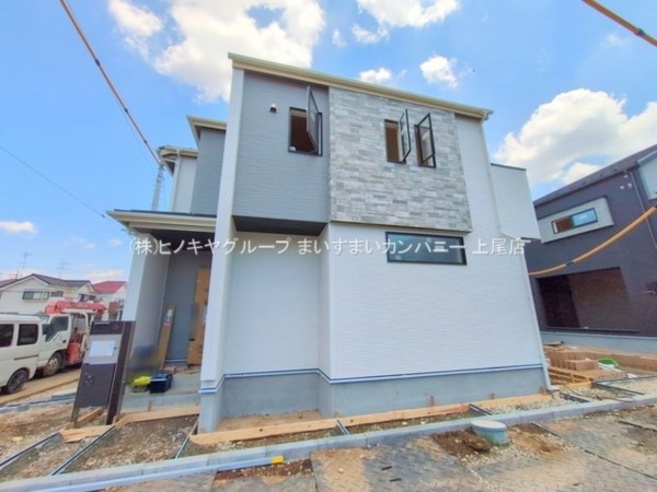 上尾市小泉、新築一戸建ての画像です