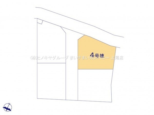上尾市大字久保、新築一戸建ての画像です