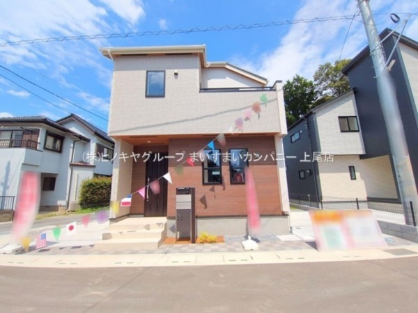 上尾市大字久保、新築一戸建ての画像です