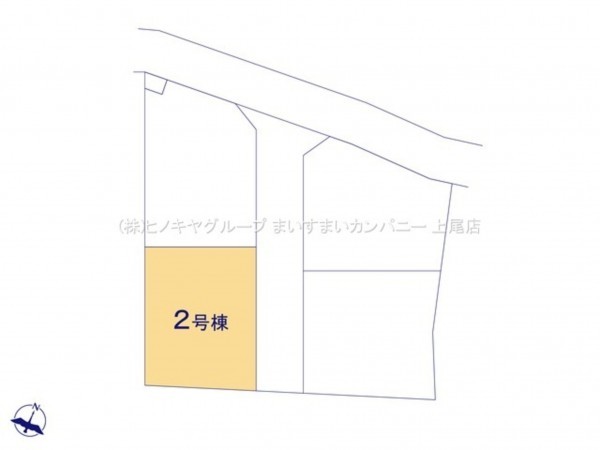 上尾市大字久保、新築一戸建ての画像です