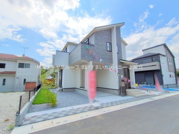 上尾市大字久保、新築一戸建ての画像です