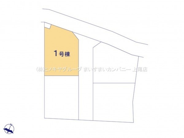 上尾市大字久保、新築一戸建ての画像です