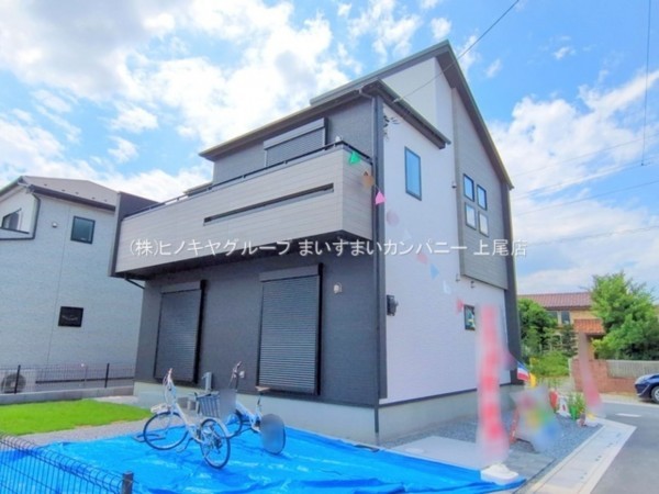 上尾市大字久保、新築一戸建ての画像です