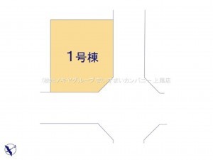 上尾市柏座、新築一戸建ての画像です