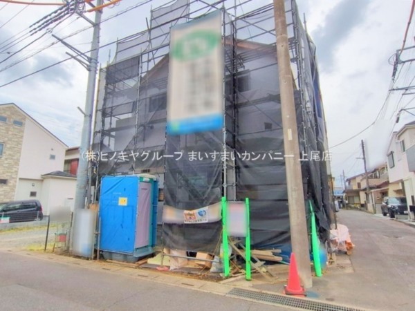 上尾市柏座、新築一戸建ての画像です