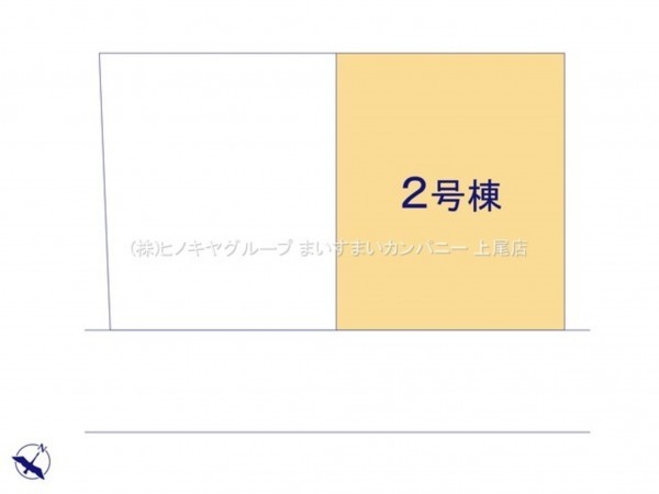 上尾市富士見、新築一戸建ての画像です