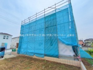 上尾市大字瓦葺、新築一戸建ての画像です