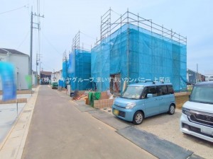 上尾市大字瓦葺、新築一戸建ての画像です