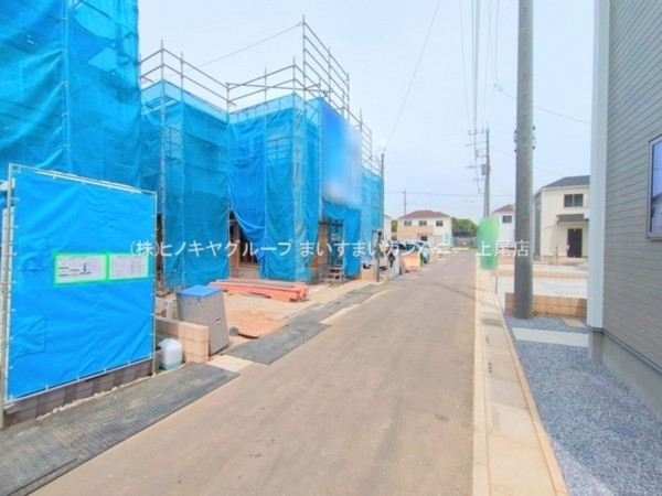 上尾市大字瓦葺、新築一戸建ての画像です