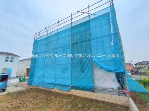 上尾市大字瓦葺、新築一戸建ての画像です