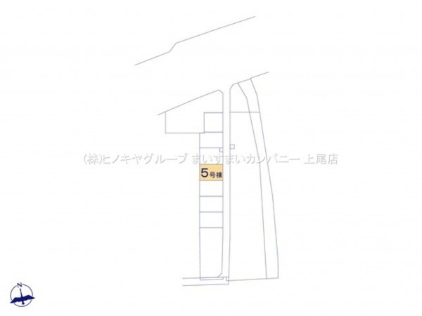 上尾市大字瓦葺、新築一戸建ての画像です