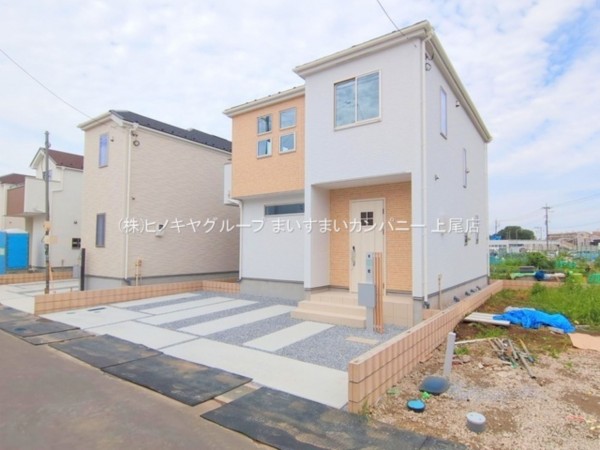 上尾市大字瓦葺、新築一戸建ての画像です