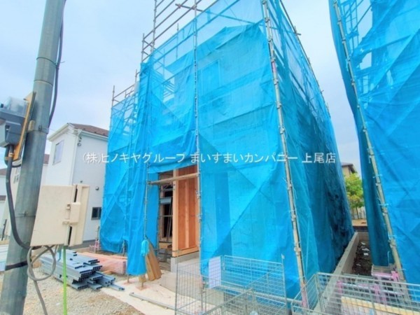 上尾市大字瓦葺、新築一戸建ての画像です
