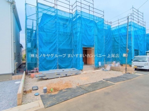 上尾市大字瓦葺、新築一戸建ての画像です