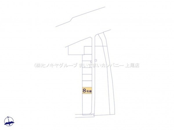 上尾市大字瓦葺、新築一戸建ての画像です