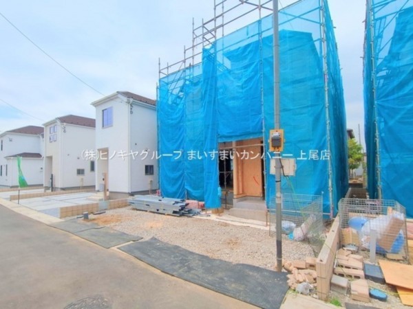 上尾市大字瓦葺、新築一戸建ての画像です