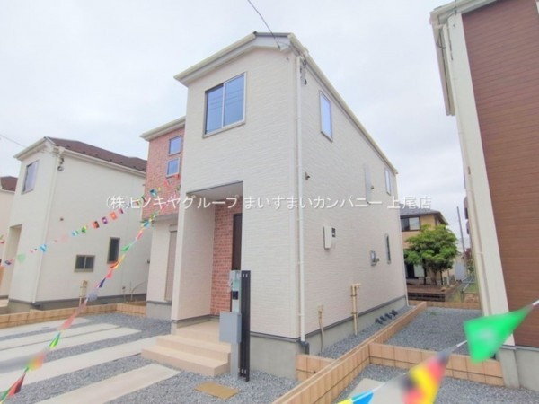 上尾市大字瓦葺、新築一戸建ての画像です