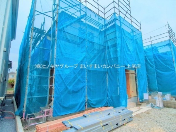 上尾市大字瓦葺、新築一戸建ての画像です