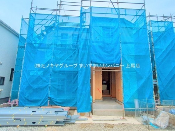 上尾市大字瓦葺、新築一戸建ての画像です