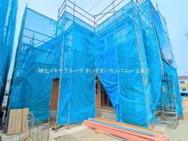 上尾市大字瓦葺、新築一戸建ての画像です