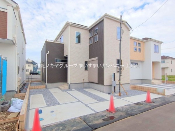上尾市大字瓦葺、新築一戸建ての画像です