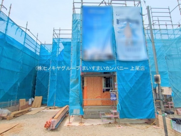 上尾市大字瓦葺、新築一戸建ての画像です