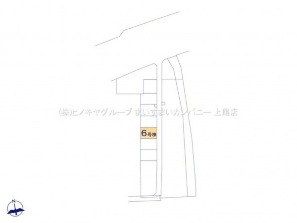 上尾市大字瓦葺、新築一戸建ての画像です