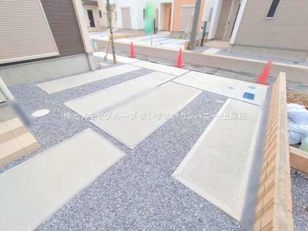 上尾市大字瓦葺、新築一戸建ての画像です