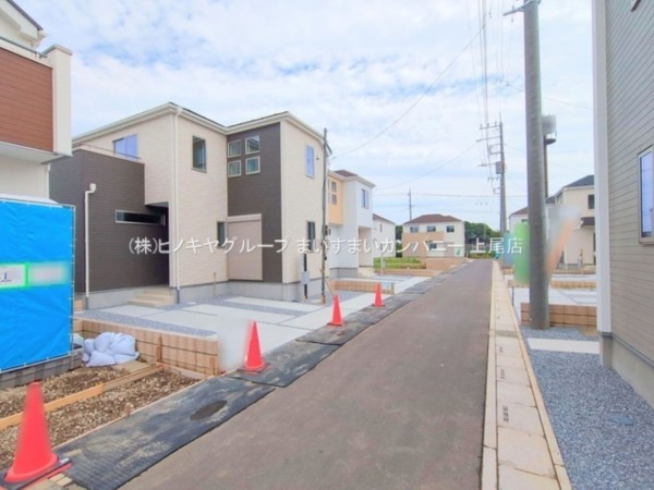 上尾市大字瓦葺、新築一戸建ての画像です