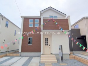 上尾市大字瓦葺、新築一戸建ての画像です