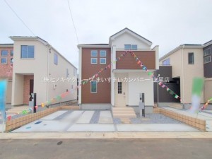 上尾市大字瓦葺、新築一戸建ての画像です
