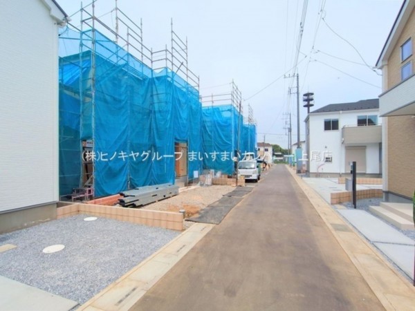 上尾市大字瓦葺、新築一戸建ての画像です