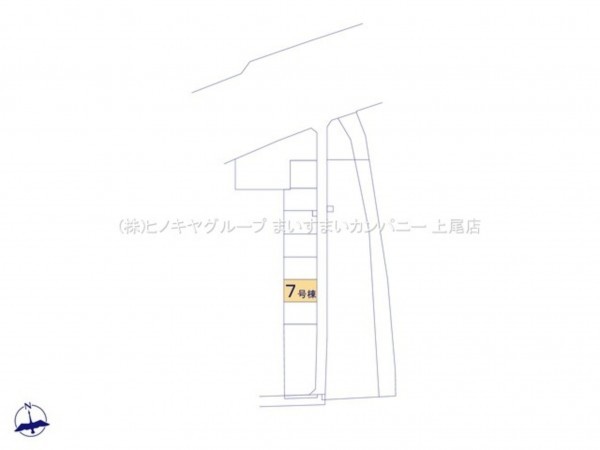 上尾市大字瓦葺、新築一戸建ての画像です