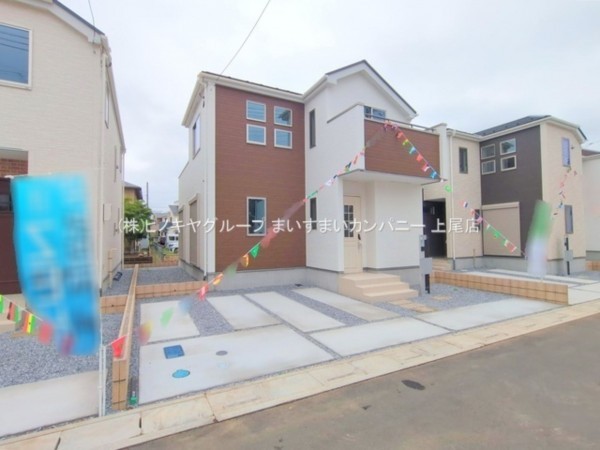 上尾市大字瓦葺、新築一戸建ての画像です