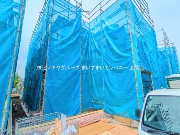 上尾市大字瓦葺、新築一戸建ての画像です