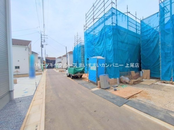 上尾市大字瓦葺、新築一戸建ての画像です
