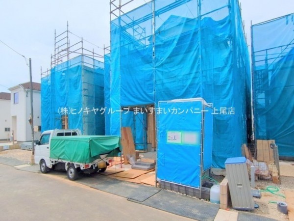 上尾市大字瓦葺、新築一戸建ての画像です