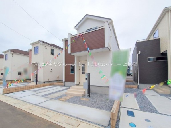 上尾市大字瓦葺、新築一戸建ての画像です